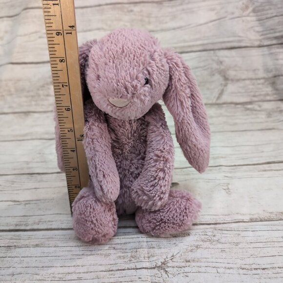 Jellycat Bashful Bunny Medium Rosa Rose Pink - Picture 2 of 7